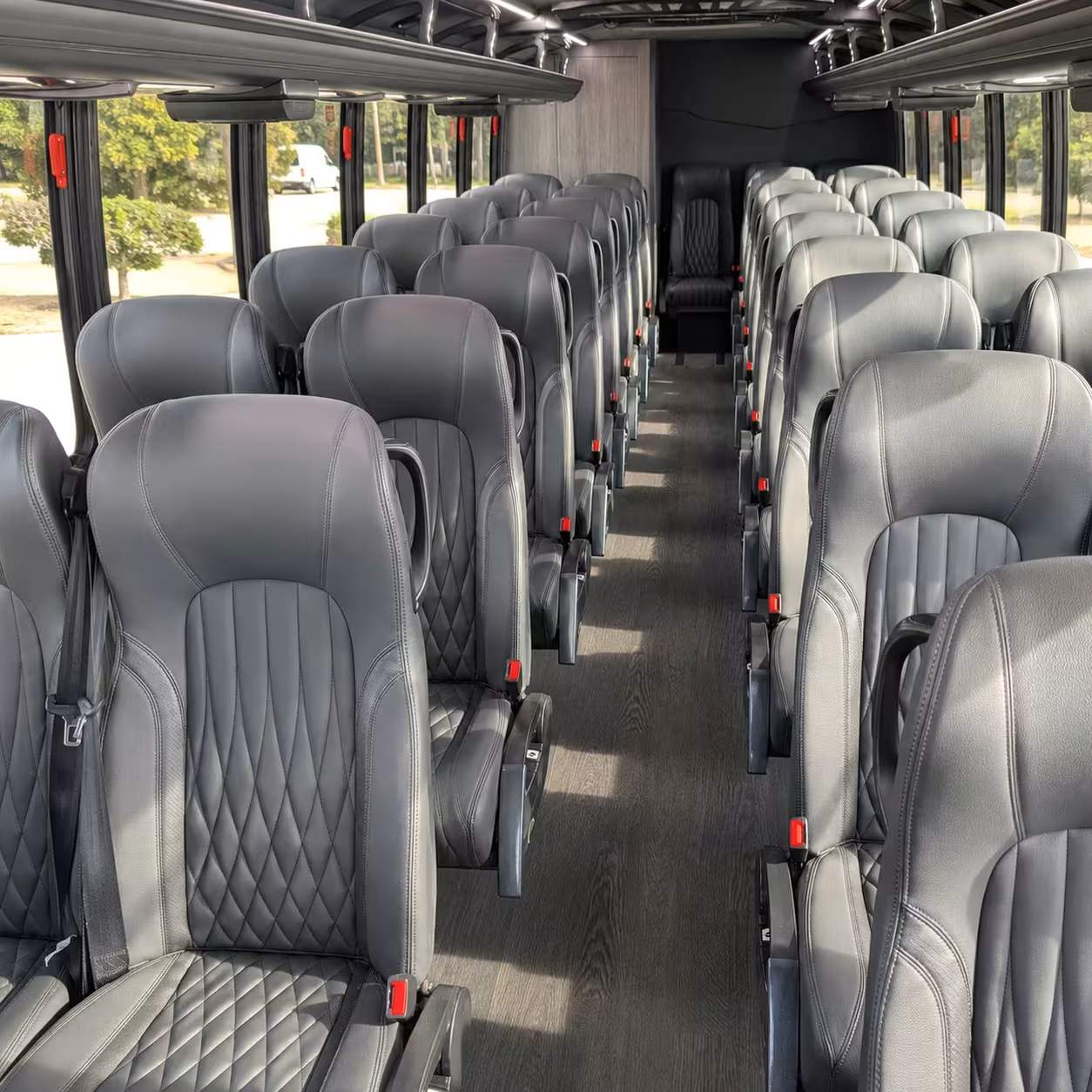 35 passenger minibus inside