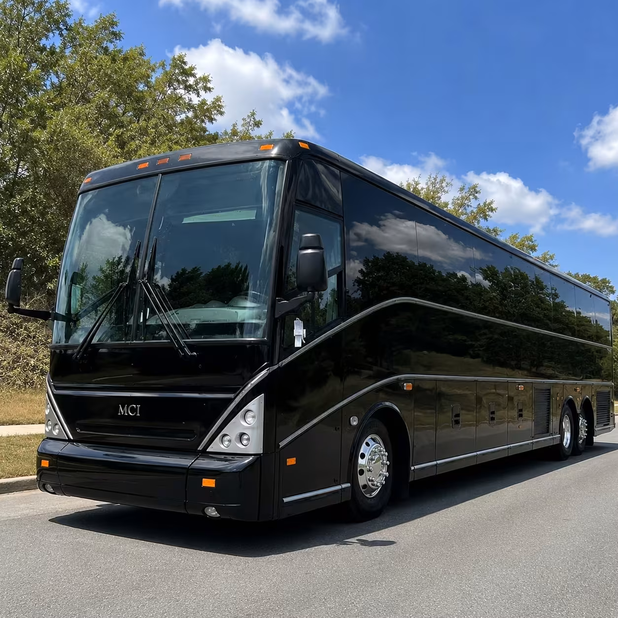 boston employee shuttle bus rentals along route 128