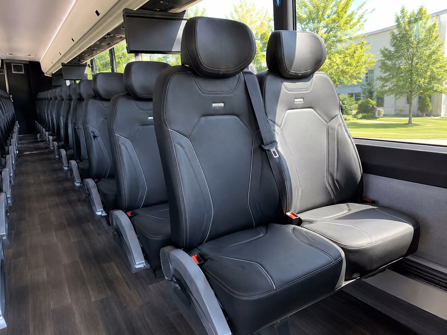hotel shuttle minibus rentals for boston wedding guests