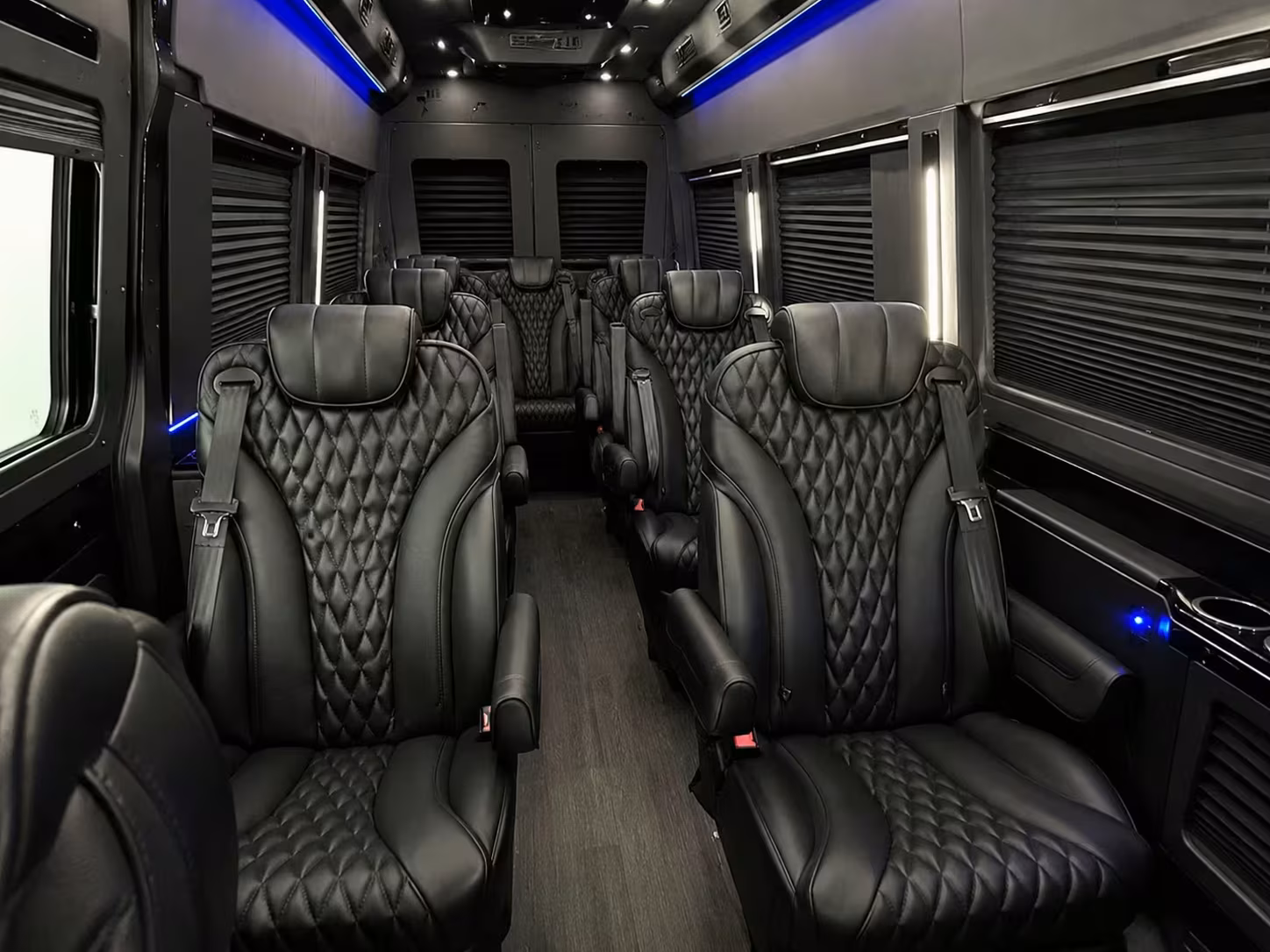 sprinter van with driver interior